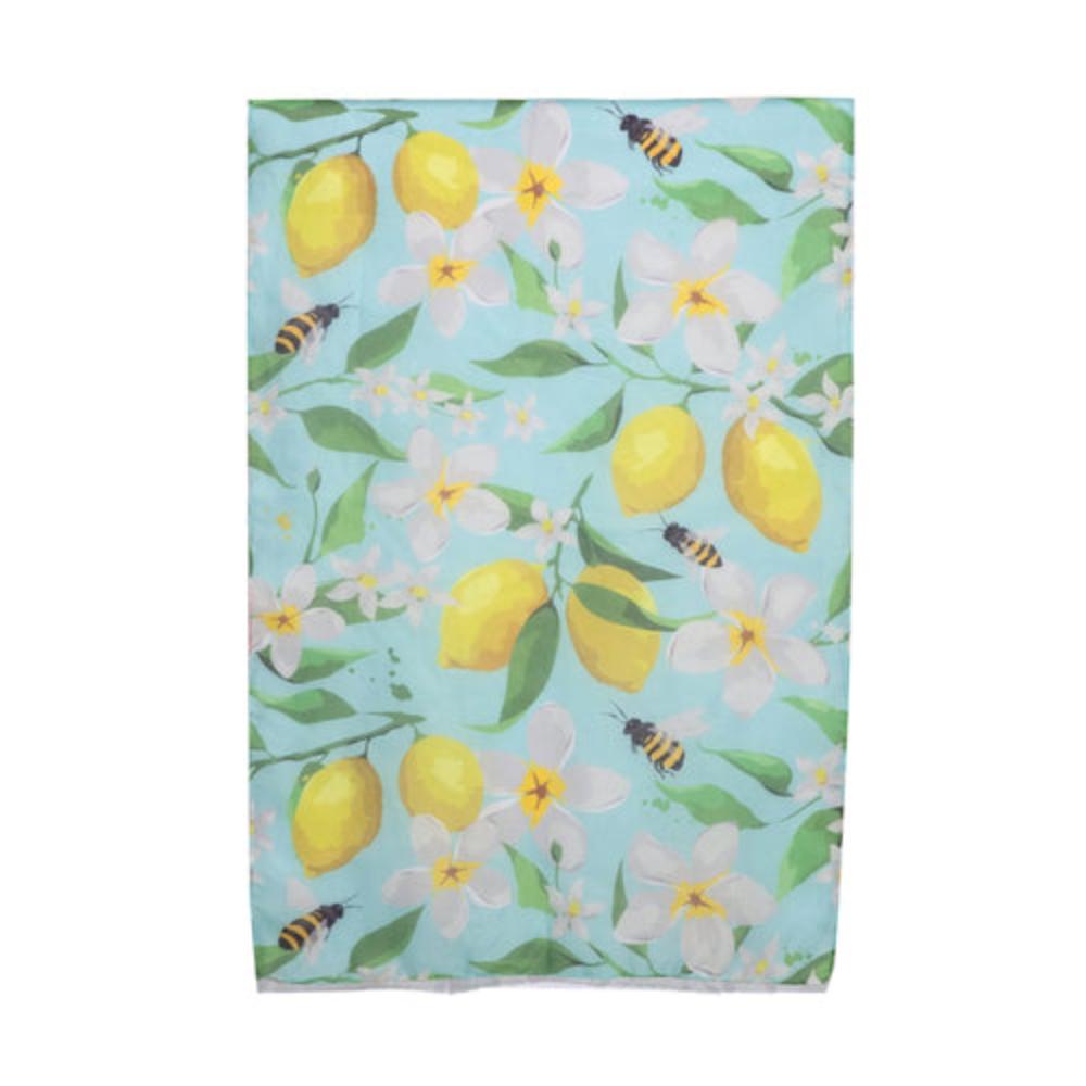 Aqua Lemon Scarf