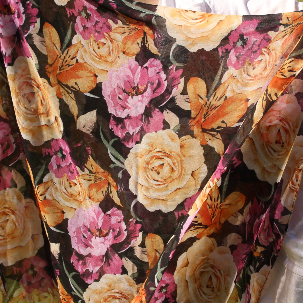 Autumn Rose Scarf