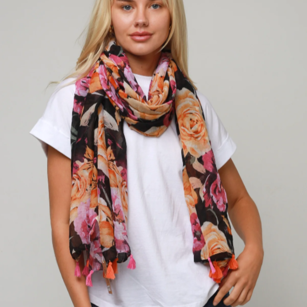 Autumn Rose Scarf