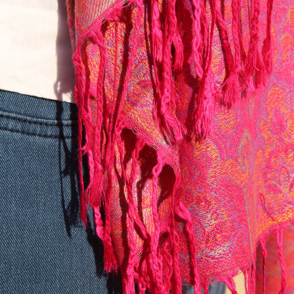 Pink Marrakesh Pashmina Style Wrap