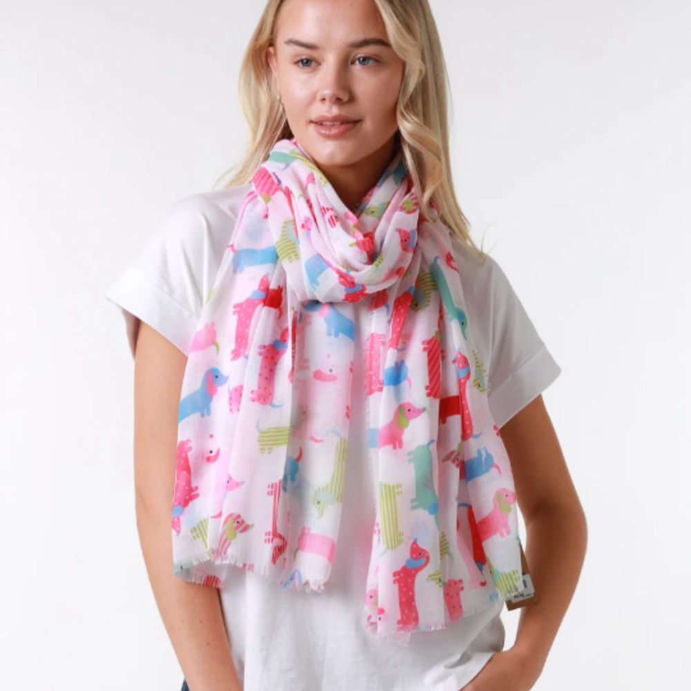 Daisy Dachshund Scarf