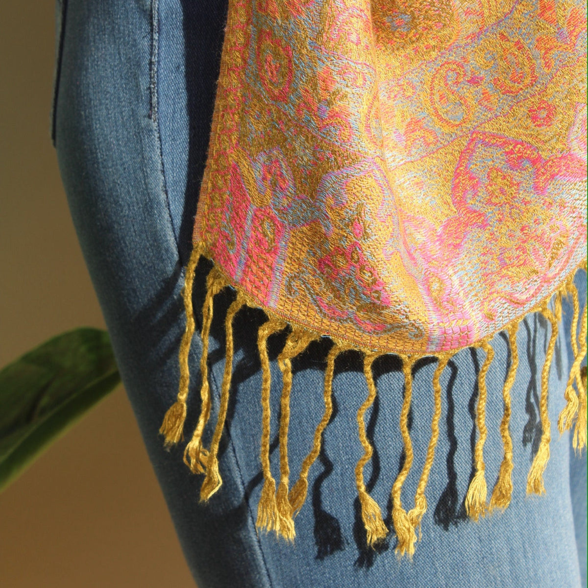 Olive Marrakesh Pashmina Style Wrap
