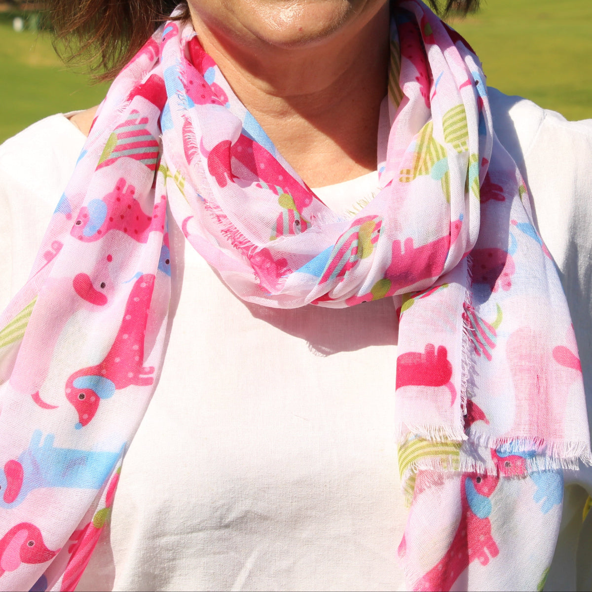 Daisy Dachshund Scarf