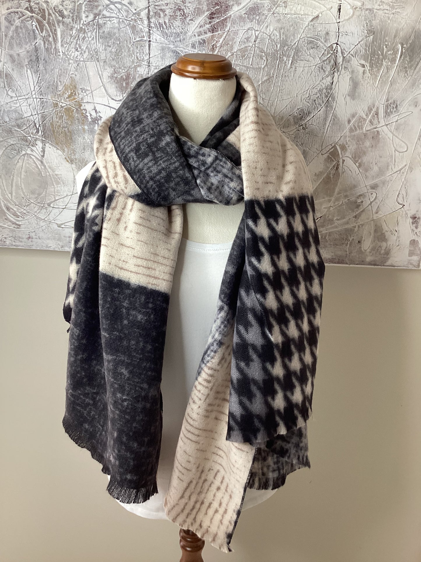 Ebony Winter Scarf
