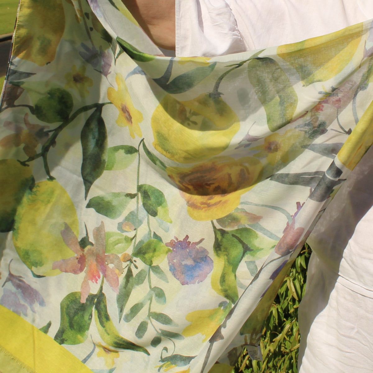 Sorrento Lemon Scarf