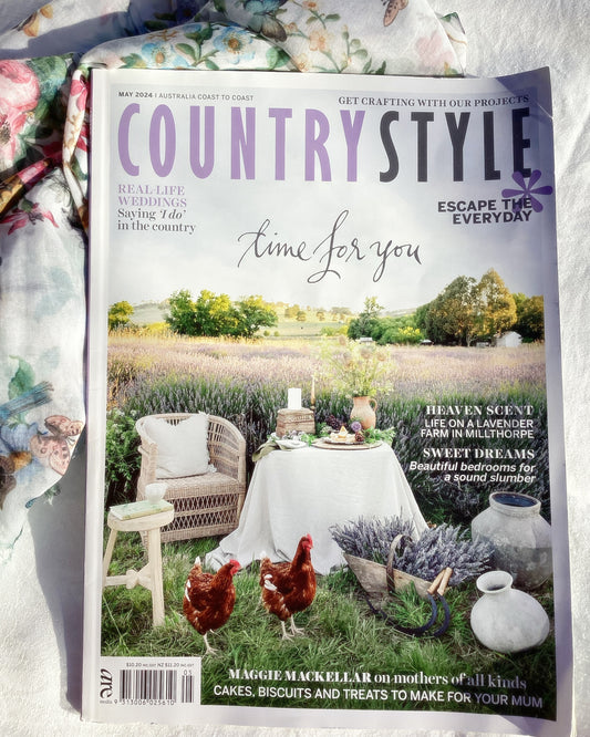 As seen in Country Style Magazine - May 2024