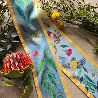 Australian Robin Twilly Scarf