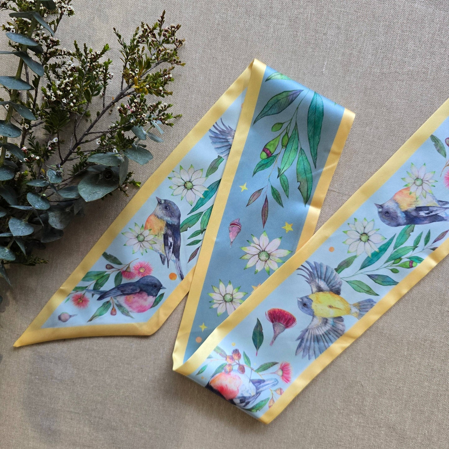Australian Robin Twilly Scarf
