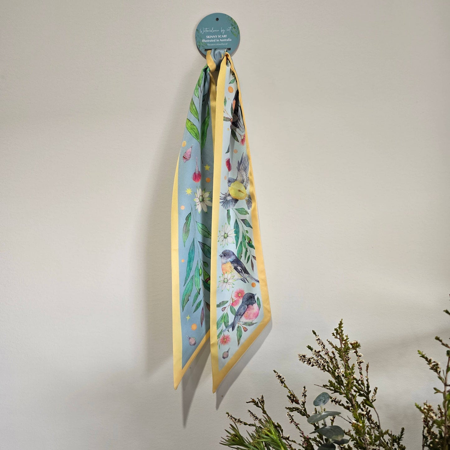 Australian Robin Twilly Scarf
