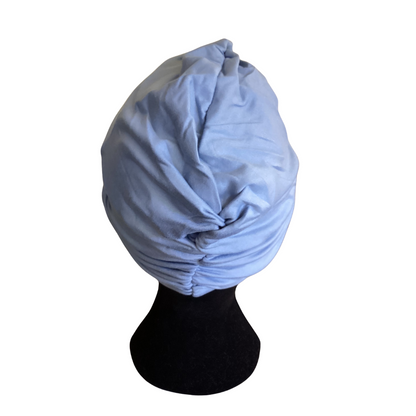 Wedgwood Blue Twist Hair Turban