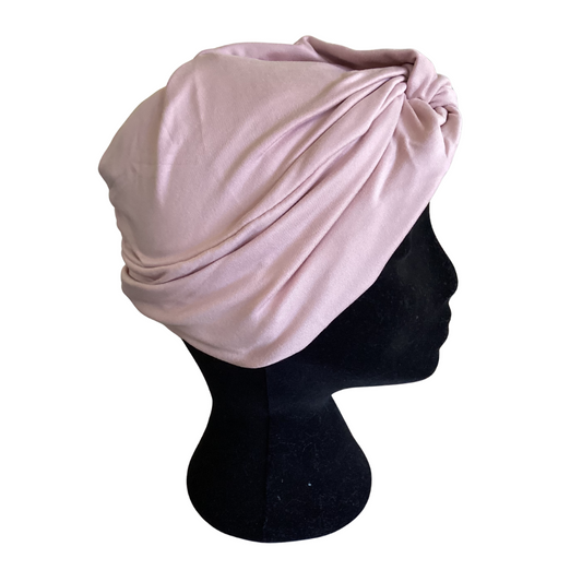 Dusty Pink Twist Hair Turban