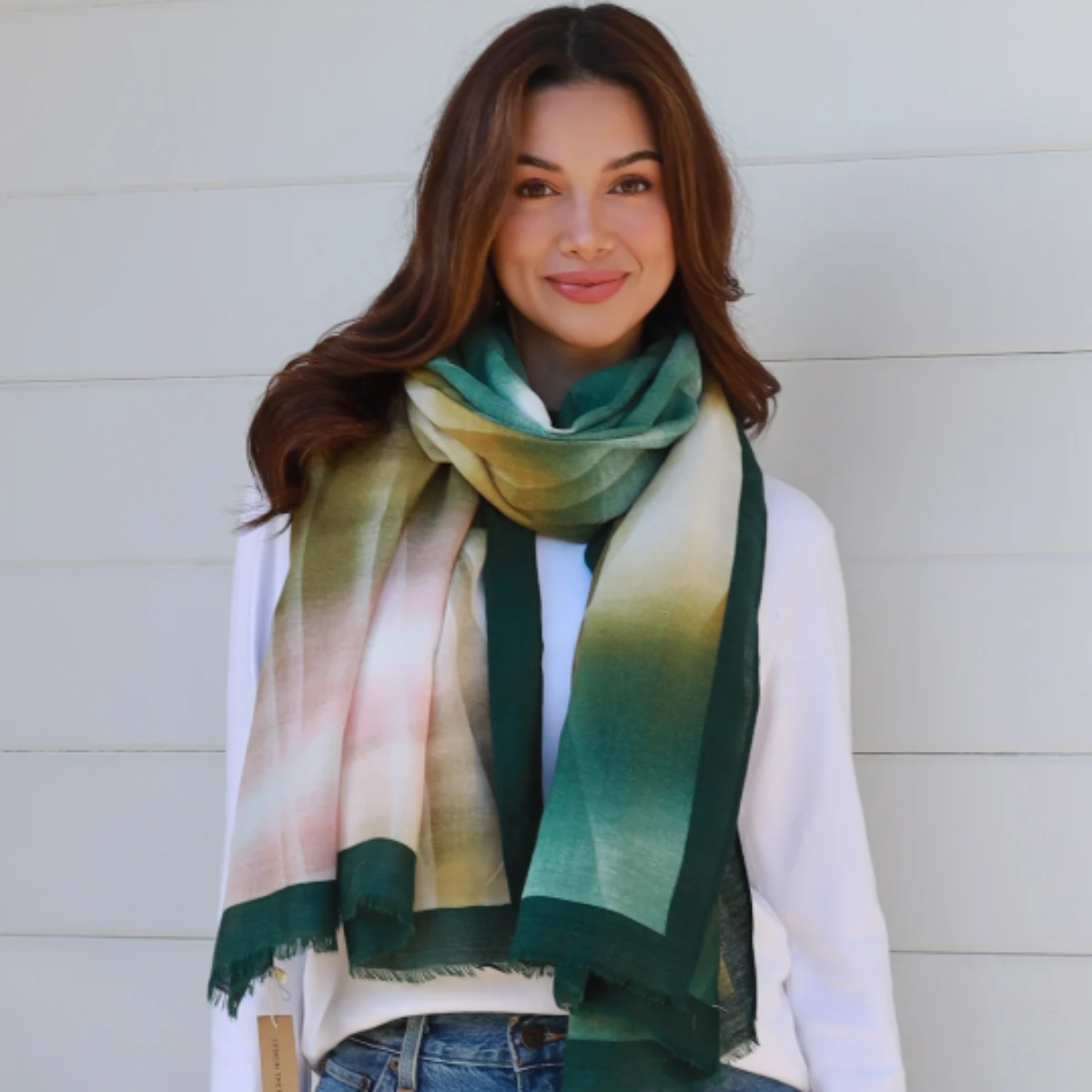 Emerald Jewel Ladies Scarf