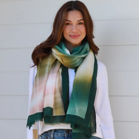 Emerald Jewel Ladies Scarf
