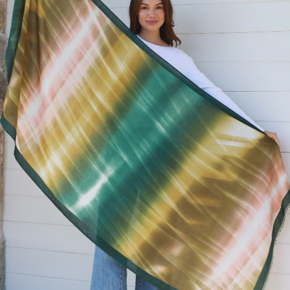 Emerald Jewel Ladies Scarf