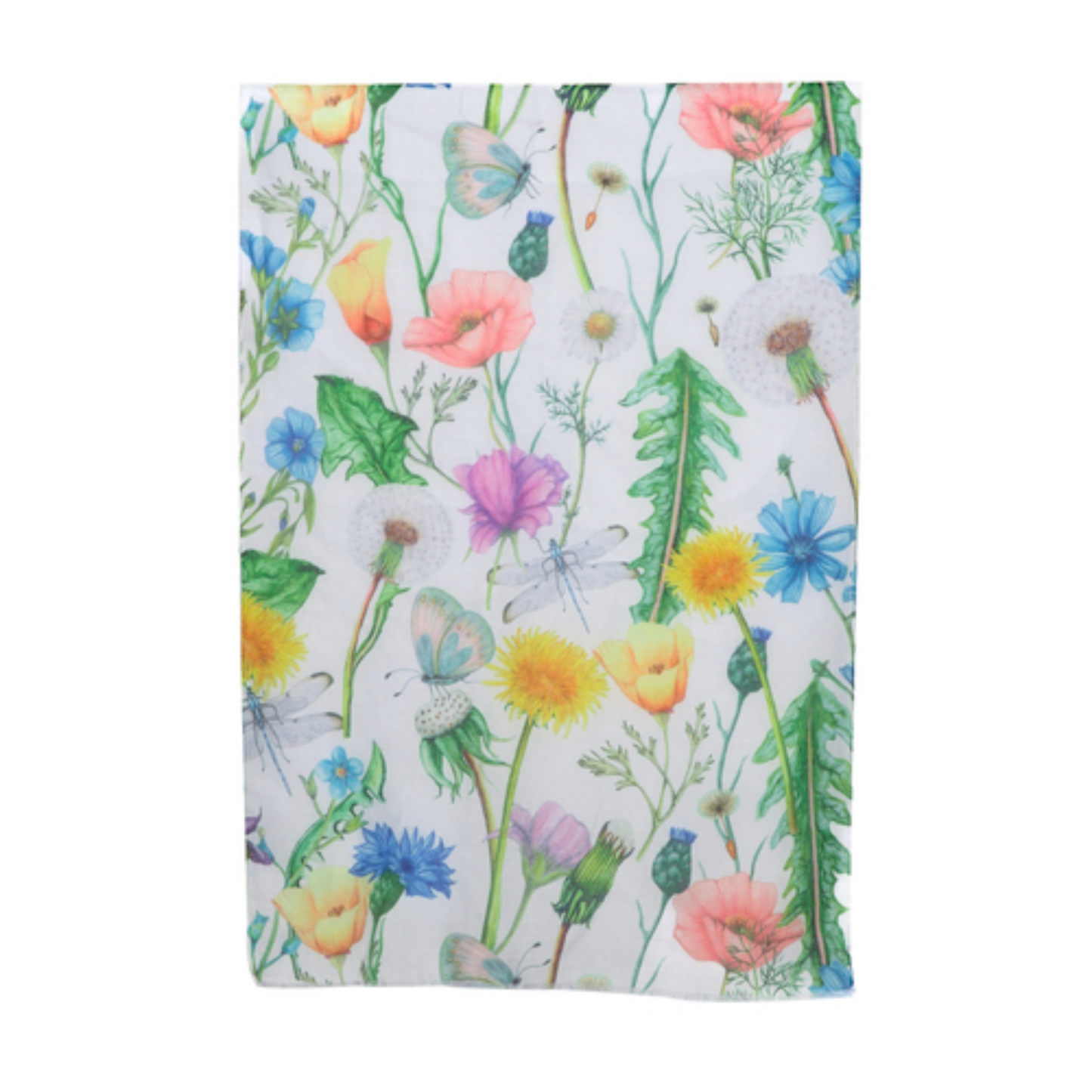 Natures Garden Floral Scarf