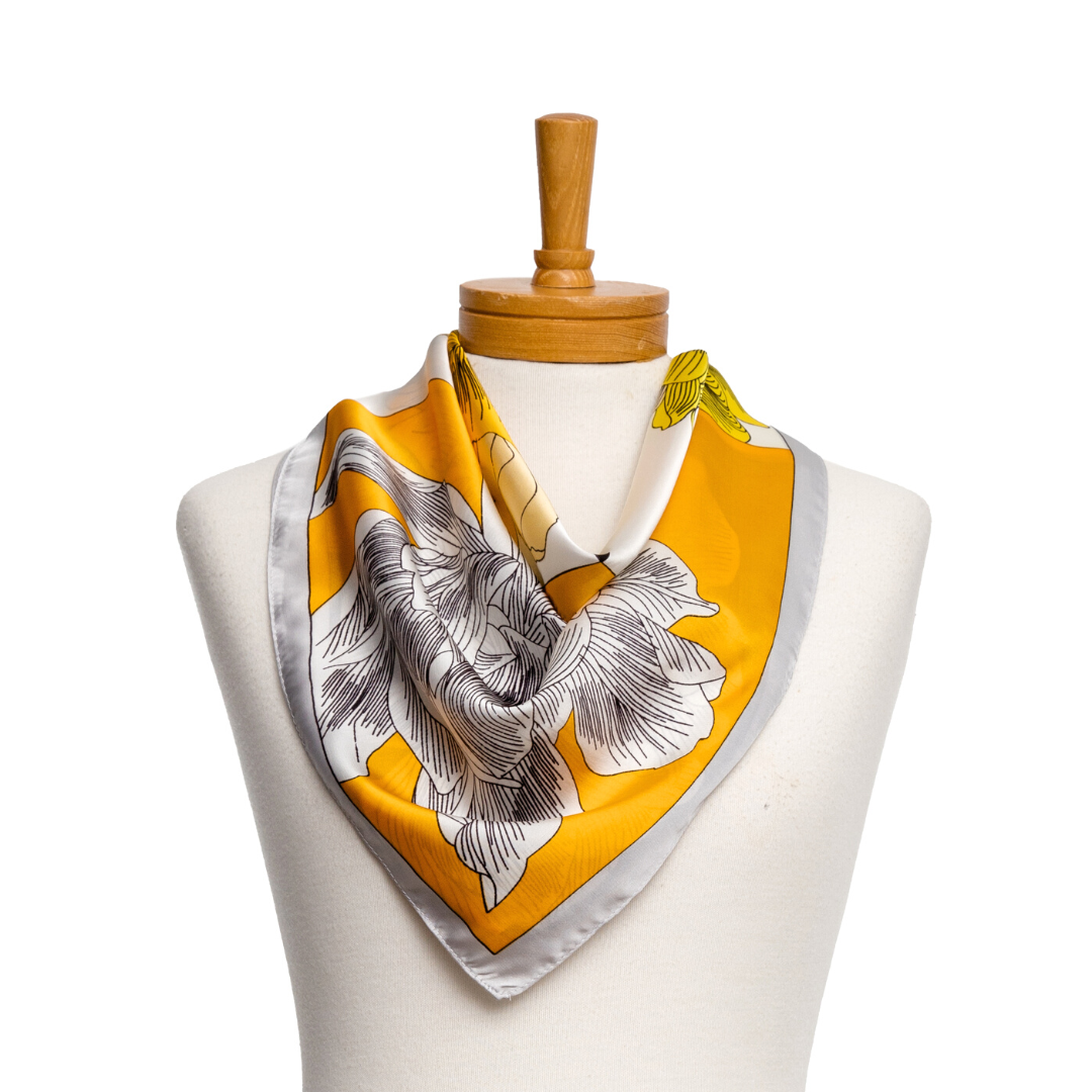 Valencia Square Satin Scarf