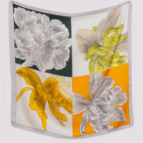 Valencia Square Satin Scarf