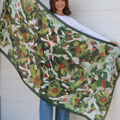 Wild Meadows Abstract Scarf